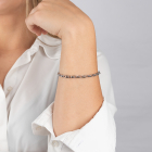 Pulsera oro blanco