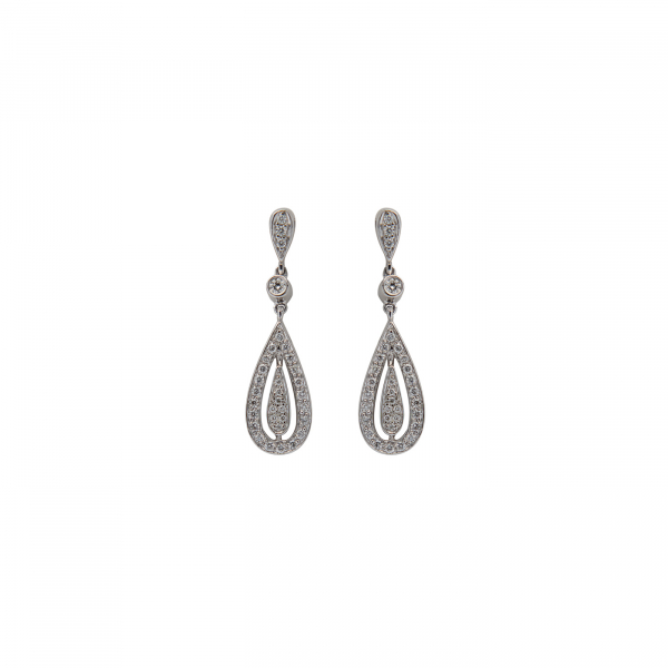 Pendientes largos Diamantes